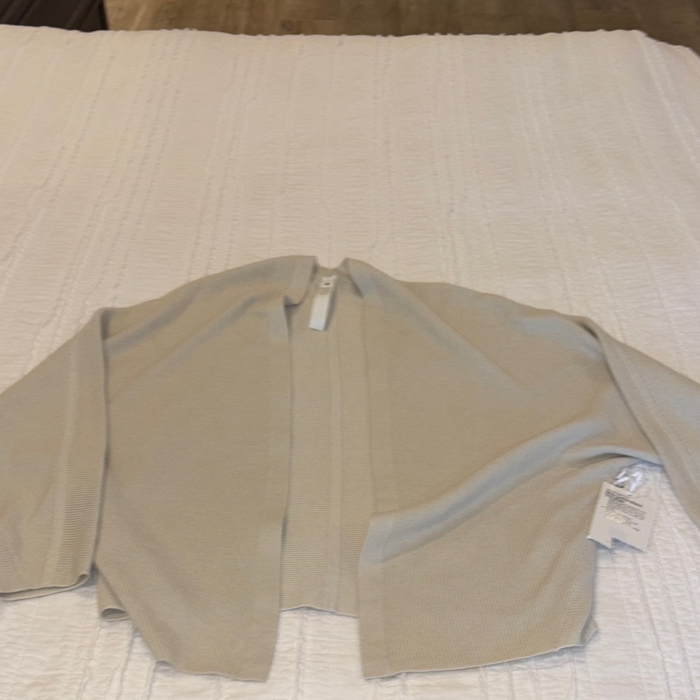 lululemon Boxy Cotton Blend knit wrap